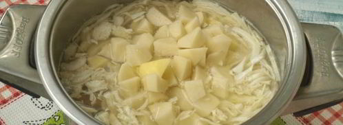 борщ с курицей и фасолью. Шаг 12