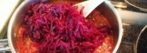 борщ с мясом. Шаг 10