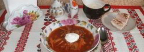 борщ с салом. Шаг 8