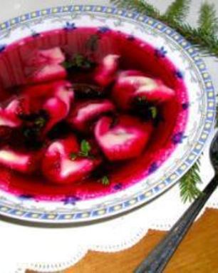 Борщ с сушеными грибами