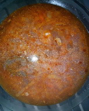 Борщ со свининой в мультиварке