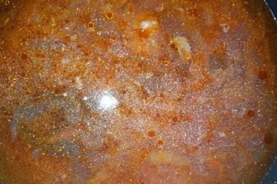 Рецепт борща со свининой в мультиварке