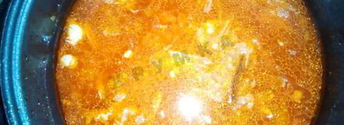 борщ со свининой в мультиварке. Шаг 10