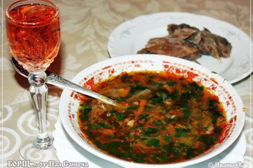 Рецепт борща