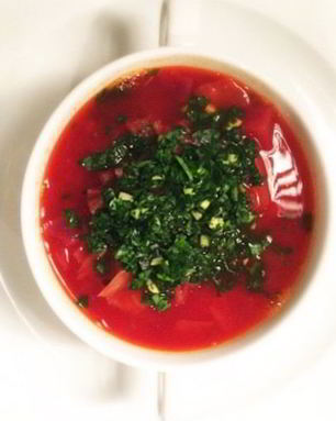 Холодный борщ из свеклы