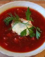 Постный борщ без зажарки в мультиварке