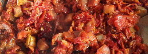 постный борщ с баклажанами. Шаг 4