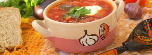 постный борщ с баклажанами. Шаг 7