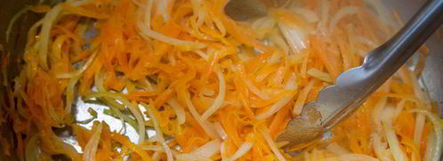 постный борщ с белыми грибами и фасолью. Шаг 5