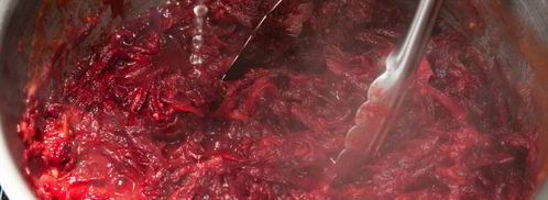 постный борщ с белыми грибами и фасолью. Шаг 7