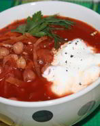 Постный борщ с нутом без картофеля