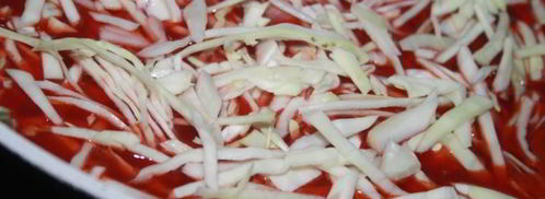 постный борщ с нутом без картофеля. Шаг 5