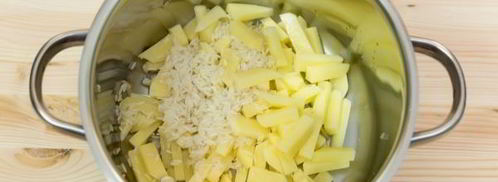 постный зеленый борщ. Шаг 5