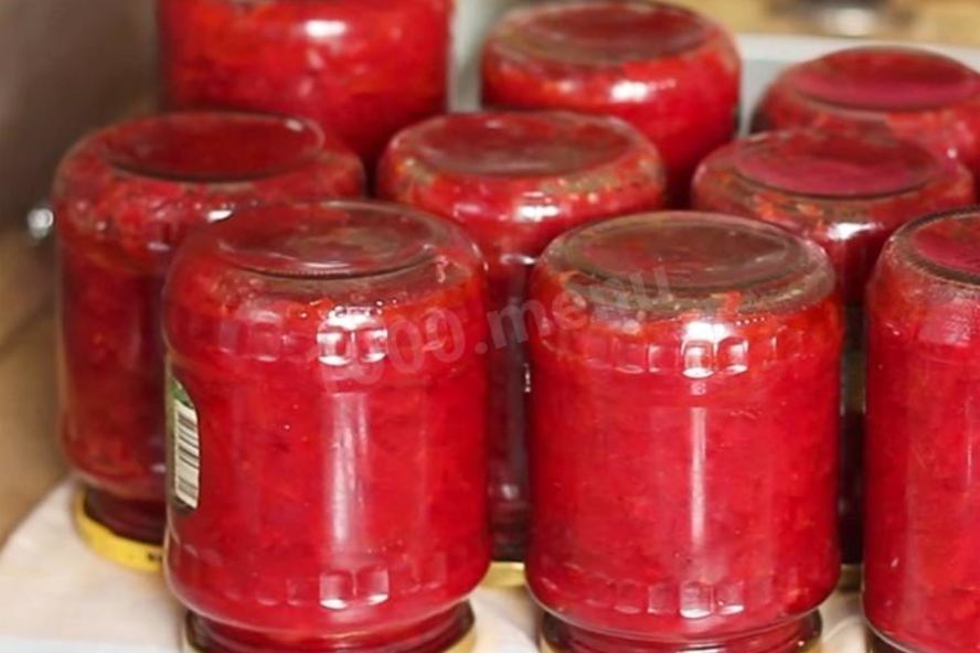 Рецепт заправки для борща из свеклы