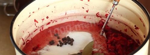 заправка для борща из свеклы. Шаг 9