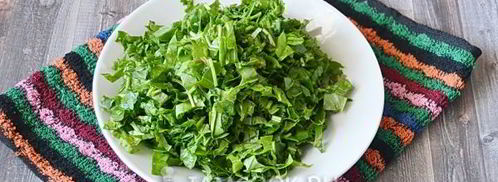 зеленый борщ в мультиварке. Шаг 9