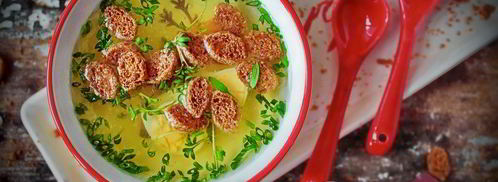 бульон из костей. Шаг 8