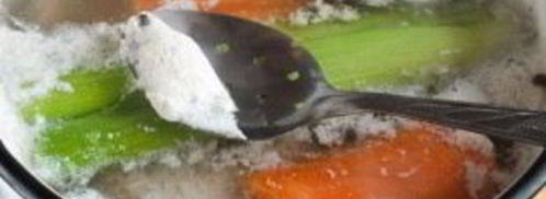 бульон из рыбы. Шаг 3