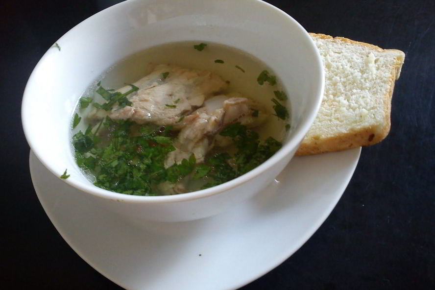 Рецепт бульона из свинины