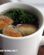 Бульон куриный с клецками a la solferino