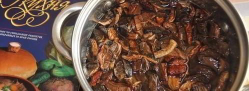 бульон с грибными ушками. Шаг 3