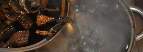 бульон с грибными ушками. Шаг 6