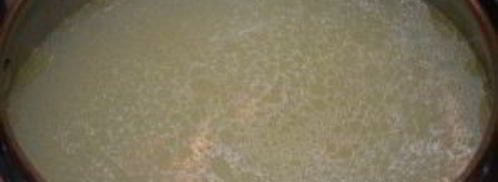 бульон с яйцом. Шаг 4