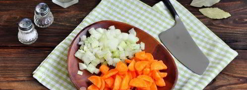 грибной суп на курином бульоне. Шаг 6