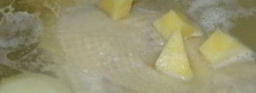 картофельный суп на мясном бульоне. Шаг 4