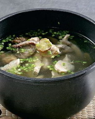 Китайский куриный бульон