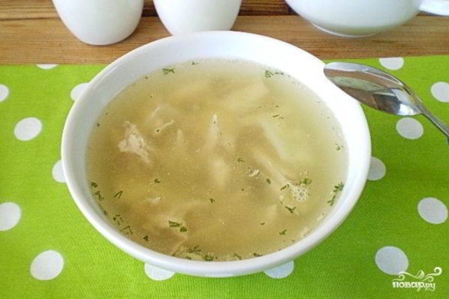 Рецепт куриного бульона