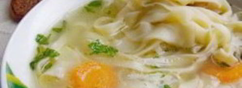 лапша на курином бульоне. Шаг 13