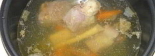 мясной бульон в мультиварке. Шаг 8