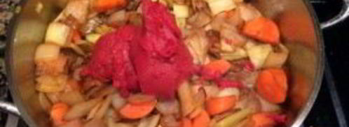 насыщенный говяжий бульон. Шаг 7