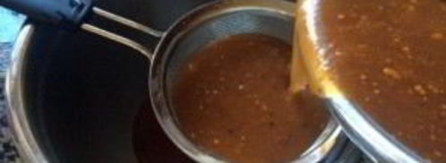 насыщенный говяжий бульон. Шаг 9