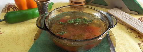 суп с фрикадельками и яйцом на мясном бульоне. Шаг 15