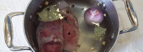 суп с фрикадельками и яйцом на мясном бульоне. Шаг 4