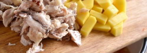 суп с клецками на курином бульоне. Шаг 7