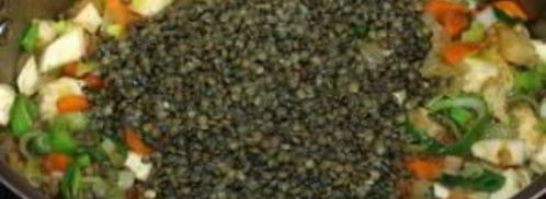 французский суп из чечевицы. Шаг 6