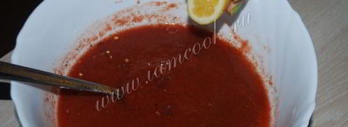 гаспачо классический. Шаг 13