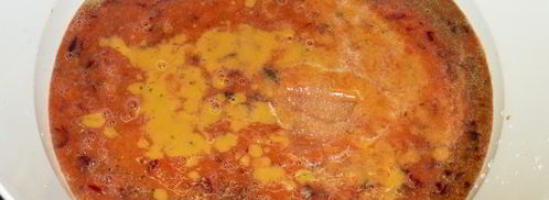 гаспачо с черешней. Шаг 5