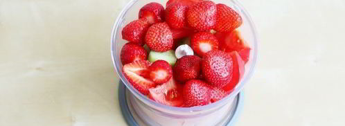 гаспачо с клубникой. Шаг 7