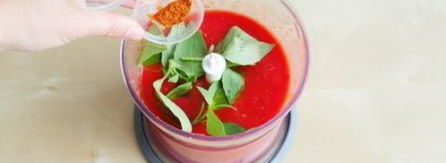 гаспачо с клубникой. Шаг 10