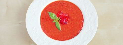 гаспачо с клубникой. Шаг 12