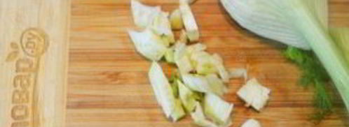 гаспачо с редисом и фенхелем. Шаг 7