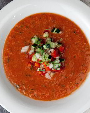 Гаспачо с эстрагоном