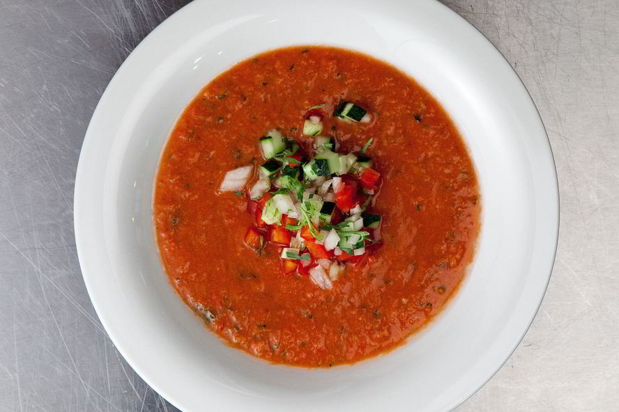 Рецепт гаспачо с эстрагоном
