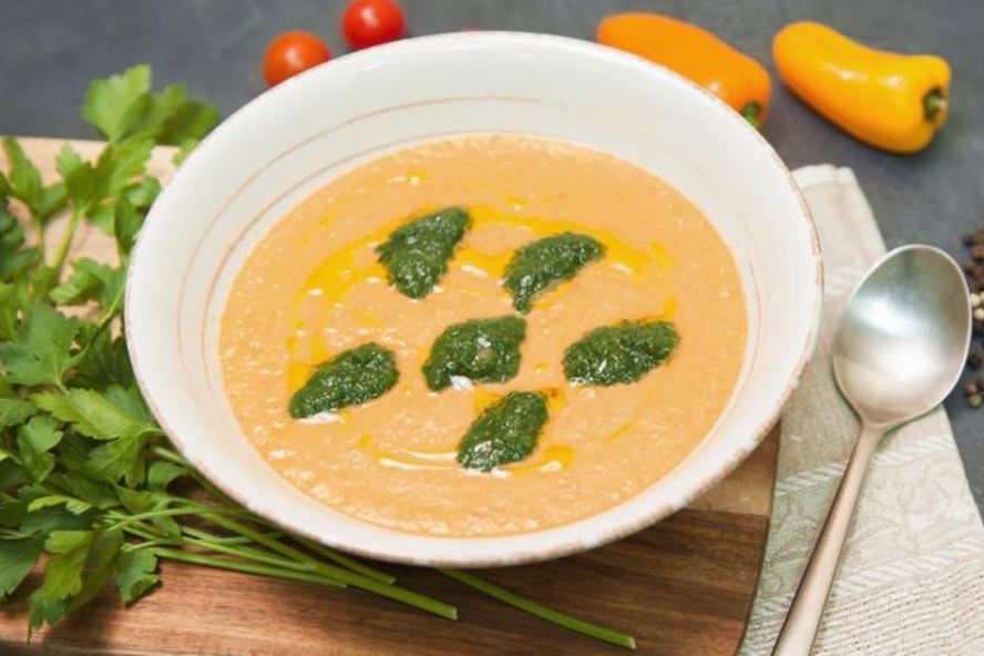 Рецепт гаспачо с зелеными глазами