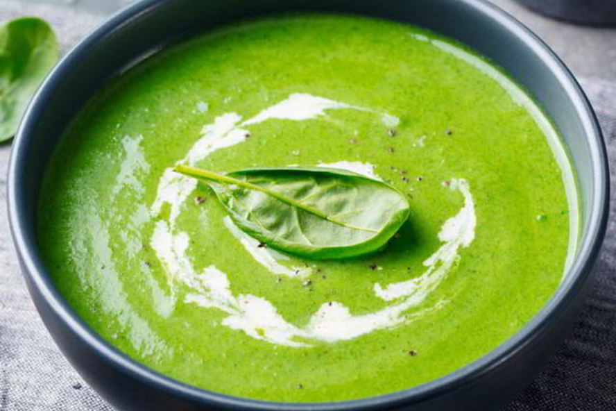 Рецепт гаспачо со шпинатом