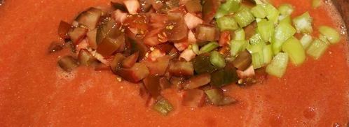 гаспачо томатный. Шаг 19